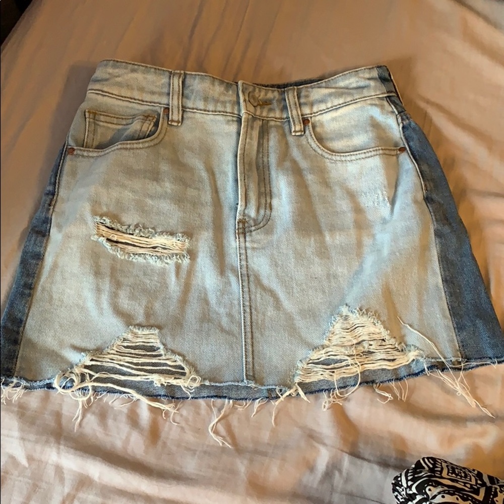 Pacsun denim skirt